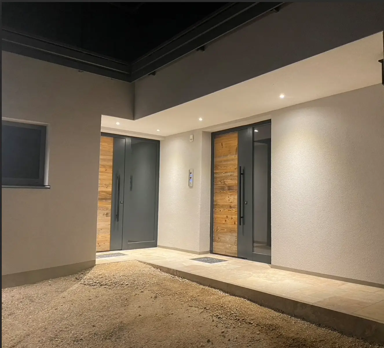 Haus umbauen Haus LI Fallstudie Eingang nachher