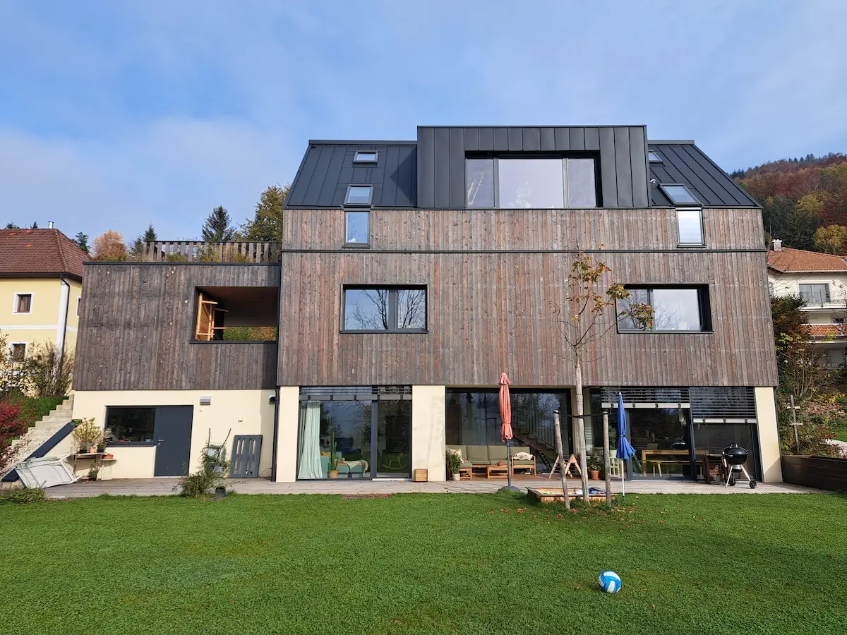 Hausbau Traumhaus EFH Frontansicht