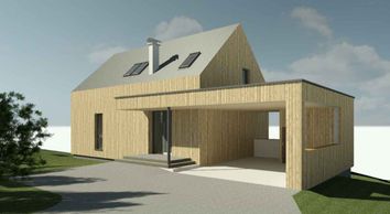 Neubau eines Einfamilienhauses in Kirchdorf